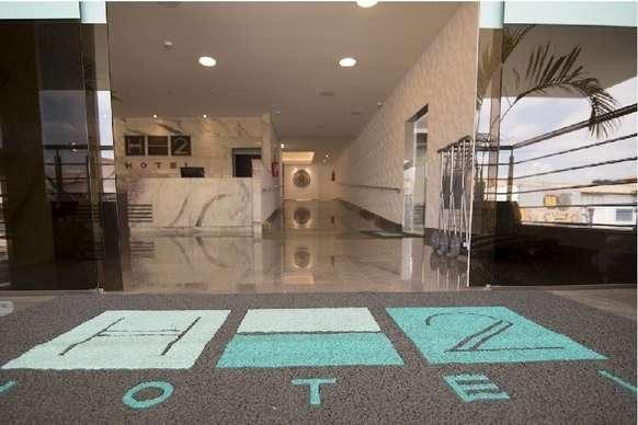 Hotel H2 Congonhas Exteriér fotografie Entrance of the hotel