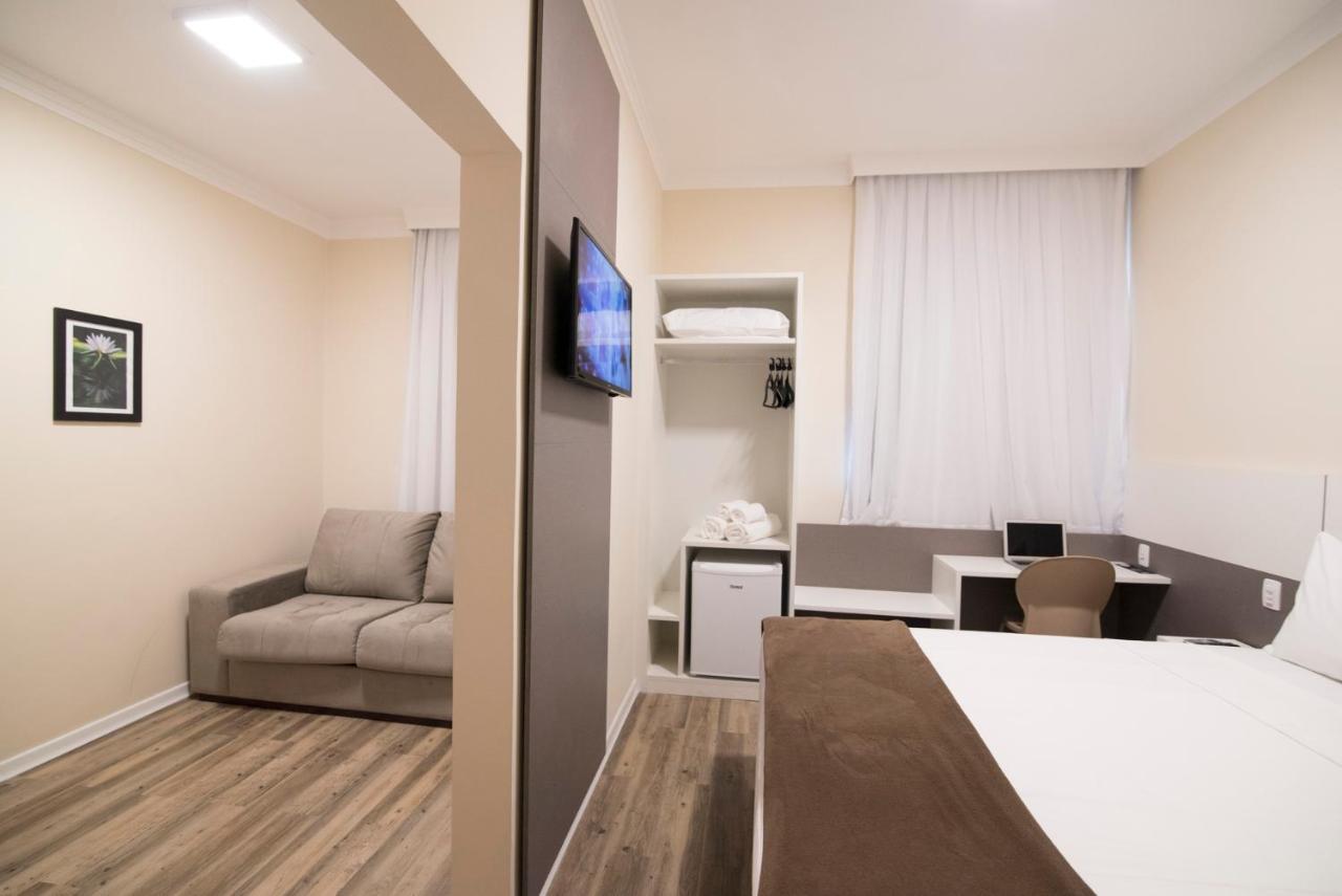 Hotel H2 Congonhas Exteriér fotografie A typical room at the hotel